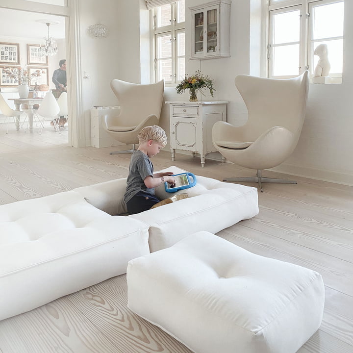 Cube Schlafsessel, 90 x 190 cm, linen von Karup Design