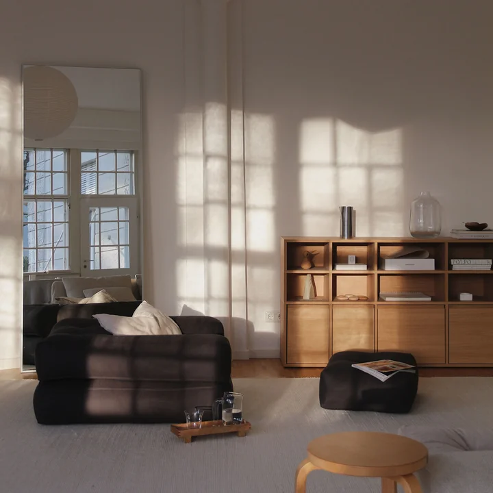 Cube Schlafsessel, 90 x 190 cm, linen von Karup Design