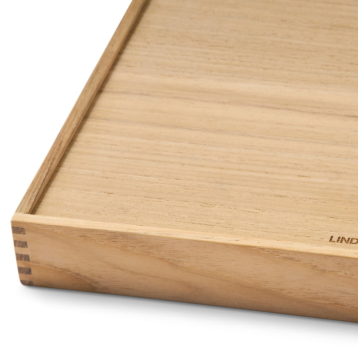 LindDNA - Even Teak Tablett Square