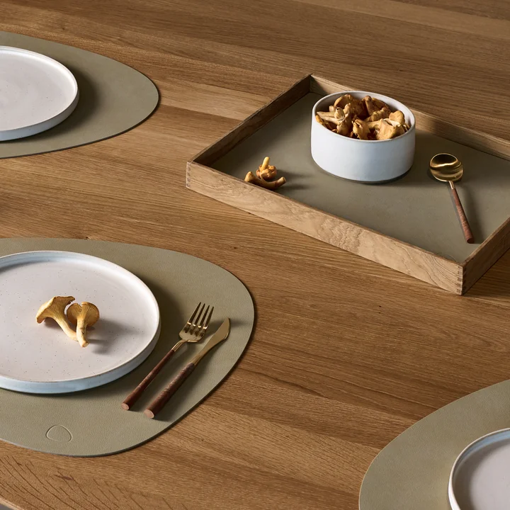 Lind DNA - Even Teak Tablett Square