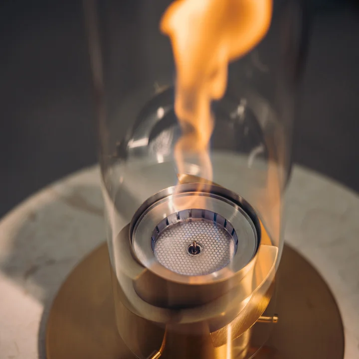 Spin Bio- Burner mit Eco-Ring und Löschdeckel von höfats
