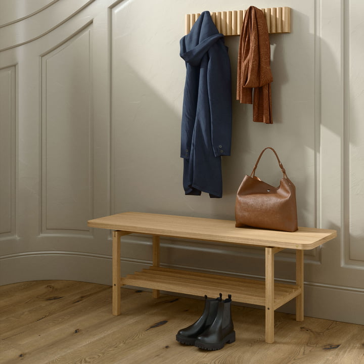 B3 Bank und Mono Wandgarderobe von Andersen Furniture