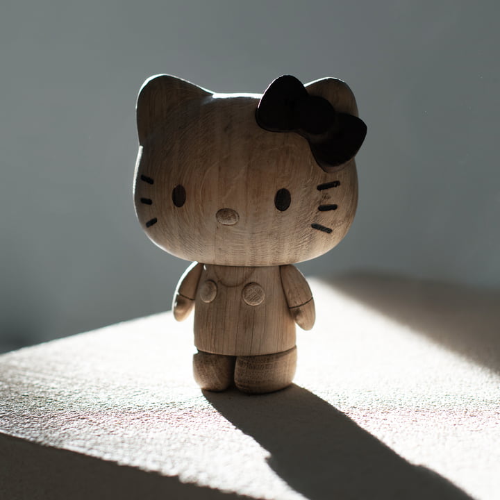 HELLO KITTY Holzfigur, Eiche natur von boyhood