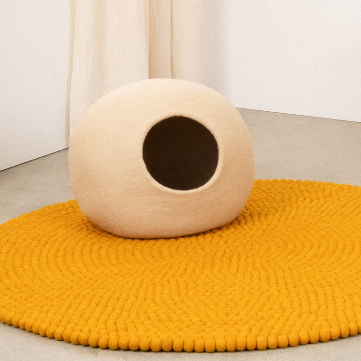 evi Katzenhöhle, beige von myfelt