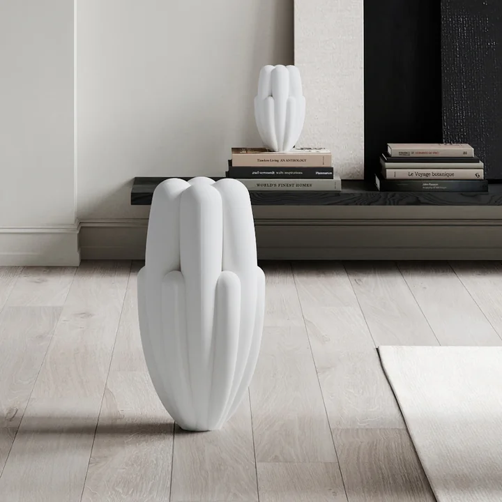101 Copenhagen - Bloom Vase, mini und big, knockenweiss