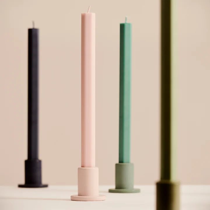 Hexagon Stabkerzen H 24 cm von HAY