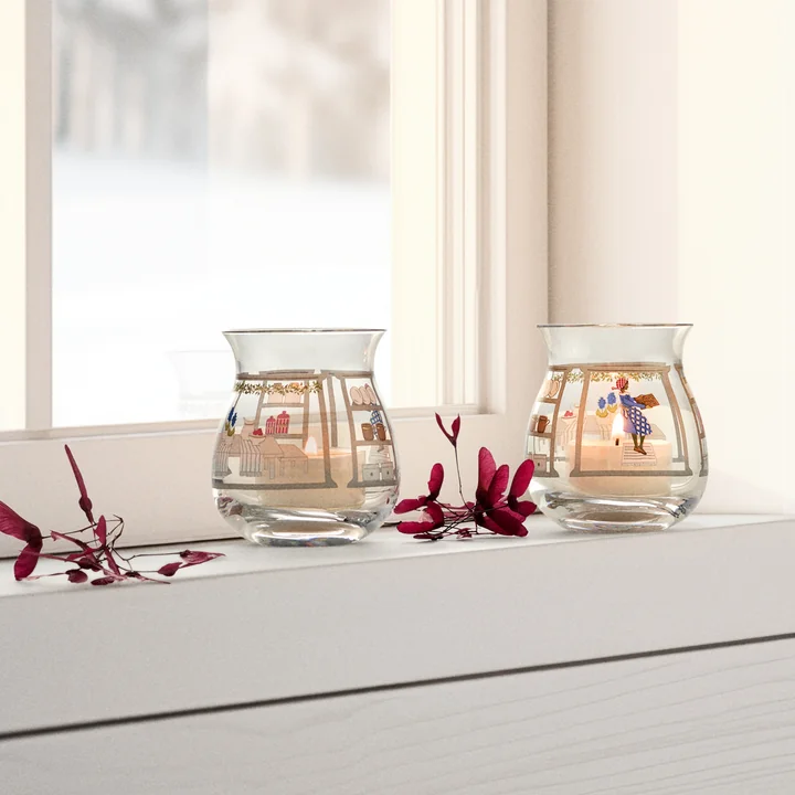 Christmas Weihnachtsteelichthalter 2024 von Holmegaard