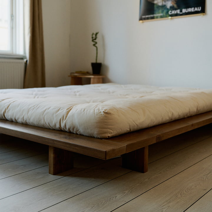 Karup Design - Futonbett Japan, carobbraun