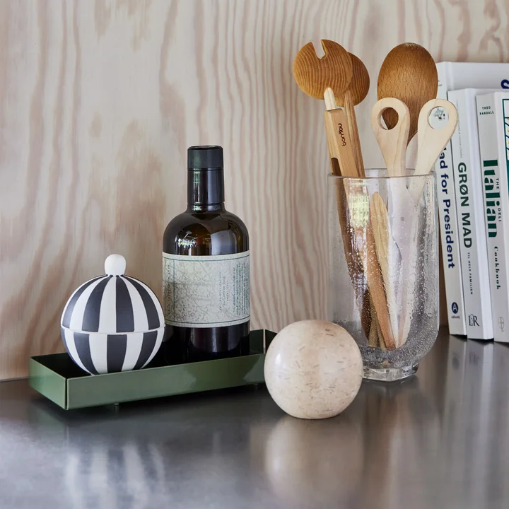 OYOY - Bakku Tablett, small, olive