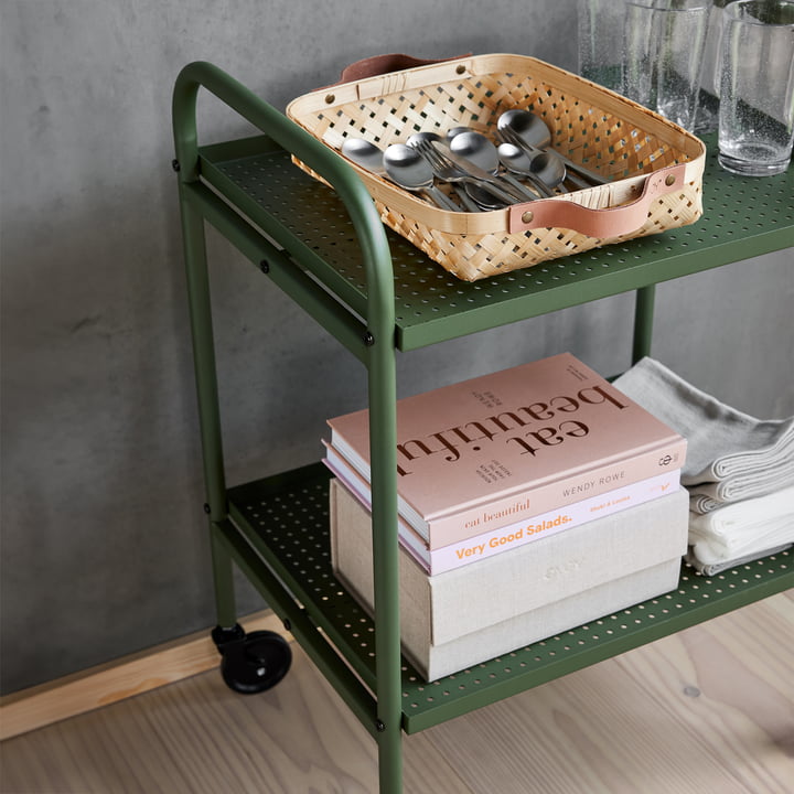 Maki Trolley, small, olive von OYOY