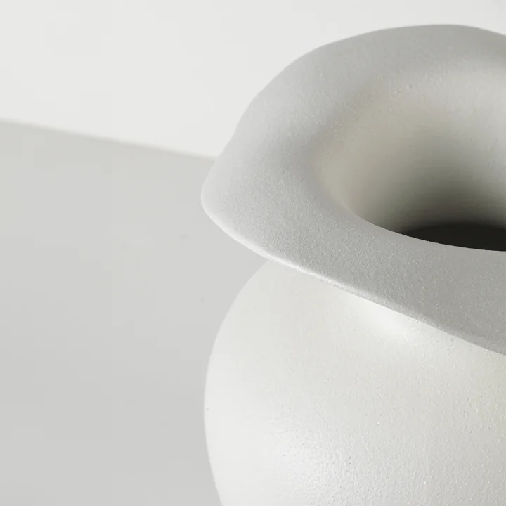 Florentina Vase, weiss von Broste Copenhagen