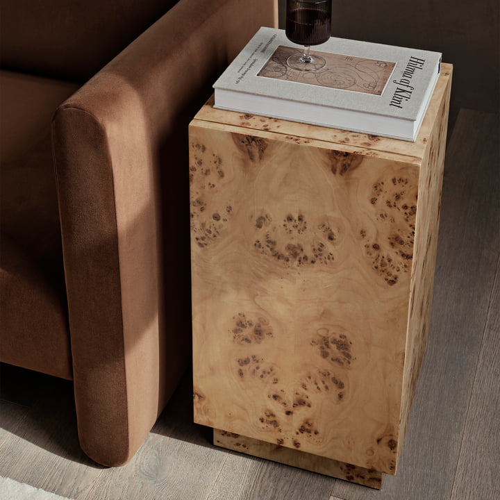 Burl Beistelltisch, natural von ferm Living