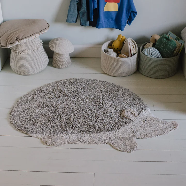Animal Kinderteppich Igel von Lorena Canals