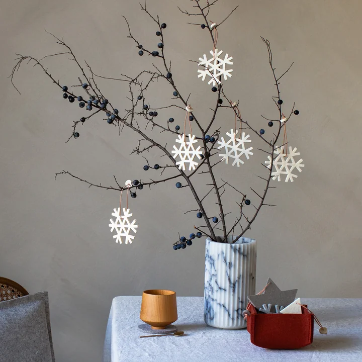 Anhänger Set Schneekristall von Hey-Sign