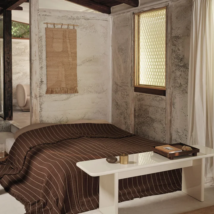 Ferm Living - Harvest Wandteppich Jute 50 x 100 cm, natural