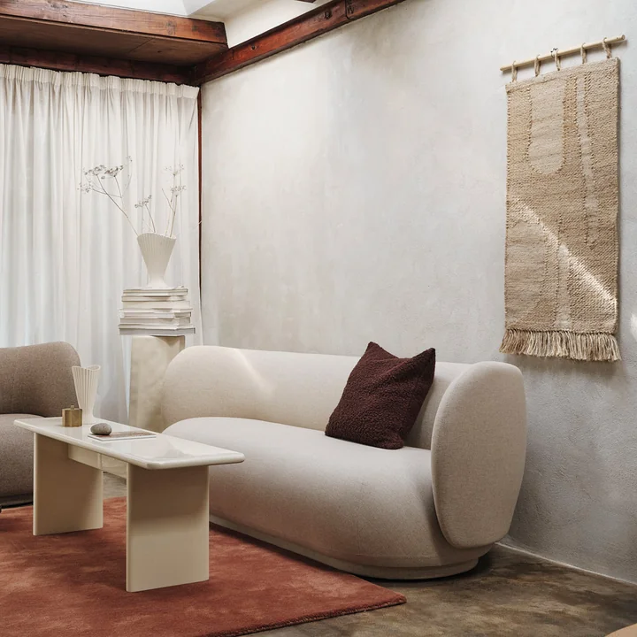 Ferm Living - Harvest Wandteppich Jute 50 x 100 cm, natural