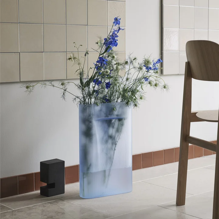 Muuto - Ridge Vase Glas