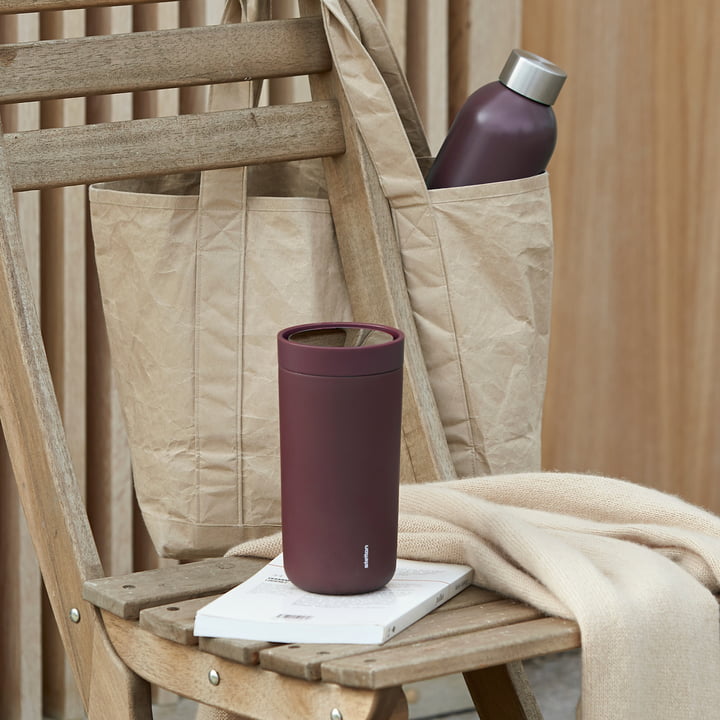 Stelton - To Go Click 0,4 l, doppelwandig, berry