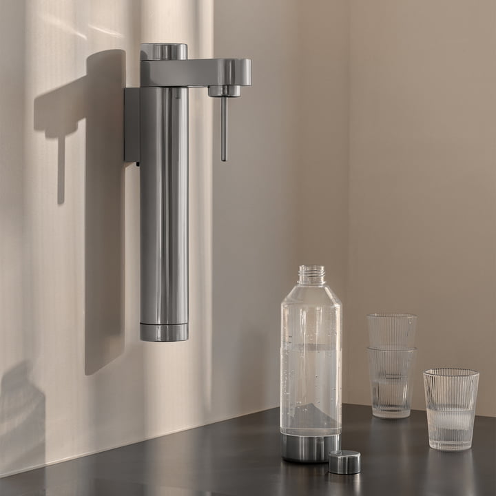 Stelton - Brus Wassersprudler, wall mount steel