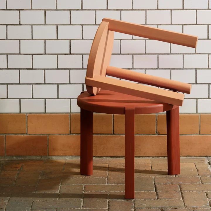 FDB Møbler - D108 Ragnesminde Beistelltische, Ø 35 cm und Ø 48 cm