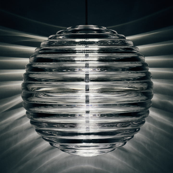 Tom Dixon - Press Sphere LED Pendelleuchte, klar