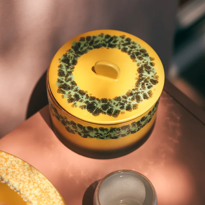 HKliving - 70's Keksdose 1,65 l, kelp