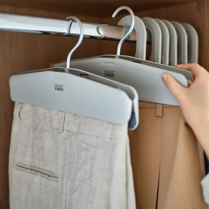 Joseph Joseph - Orderly Rock- & Hosenbügel, ecru