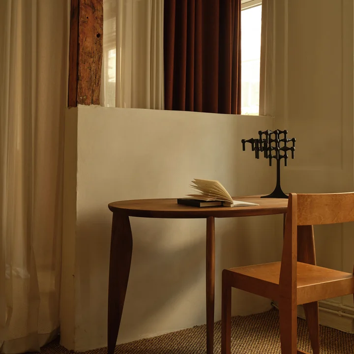 Stoff Nagel - Kerzenständer