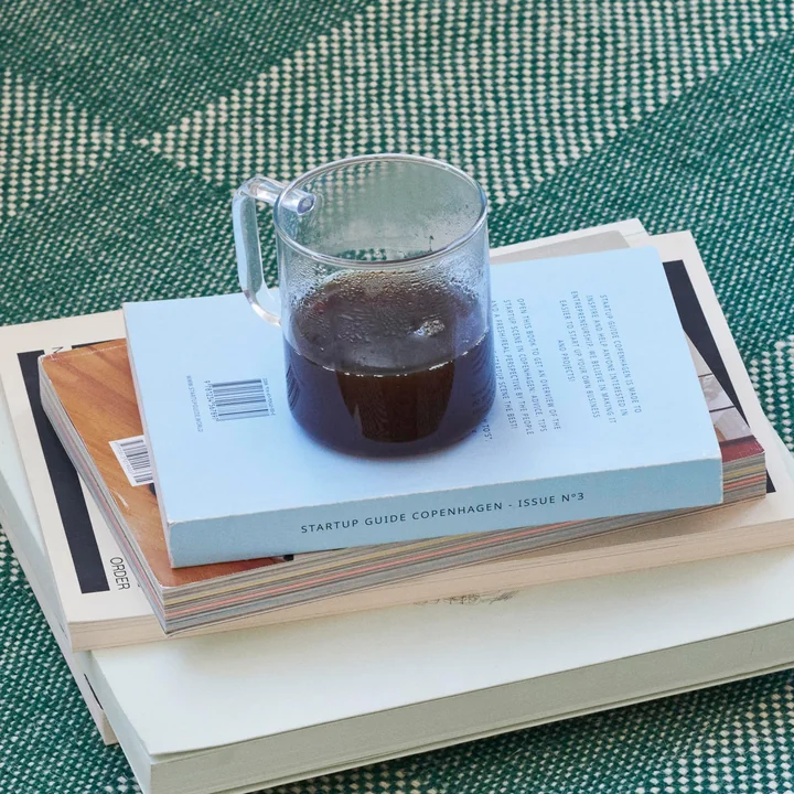 HAY - Glas Kaffeetasse, klar