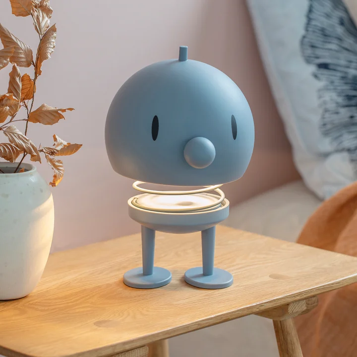 Hoptimist - LED Akkuleuchte, X-Large, Soft sky