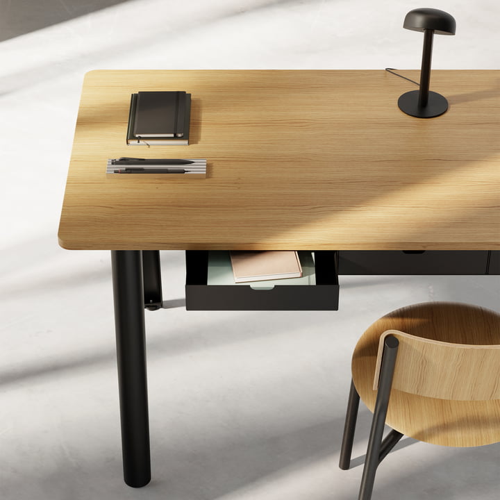 TipToe - NEW MODERN Schreibtisch mit Schuladen