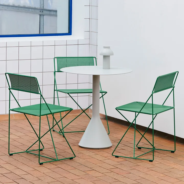 HAY - X-Line Stuhl, Outdoor, leek green