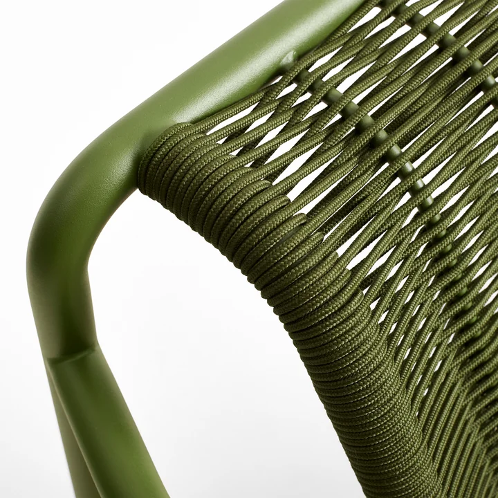 HAY - Palissade Cord Lounge Chair Low, olive