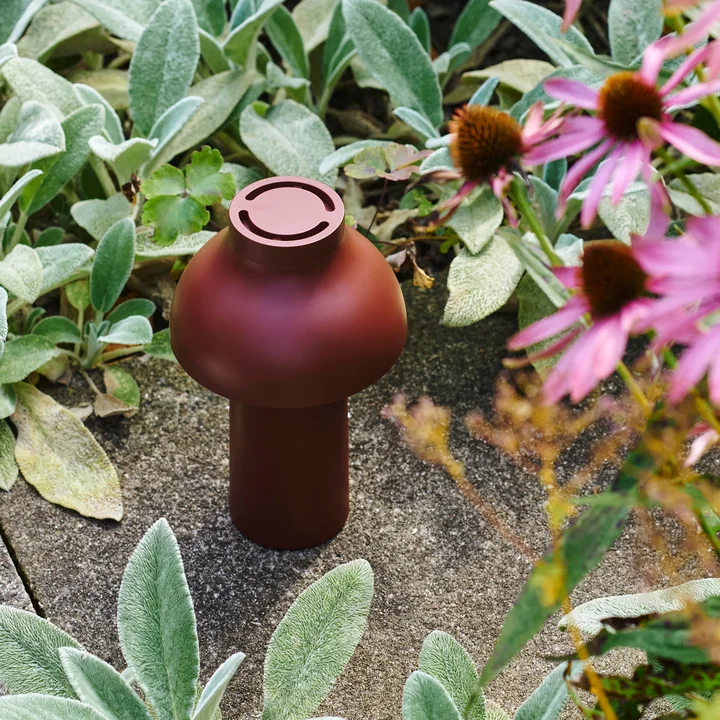 HAY - PC Portable Leuchte No 2, iron red