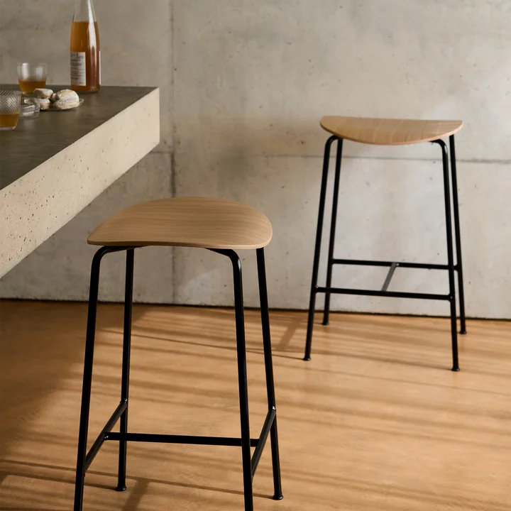 &Tradition - Pavilion AV37 Barhocker, H 68 cm, Eiche