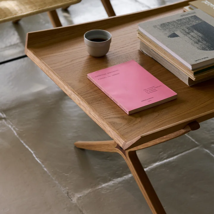 &Tradition - X HM13 Kaffeetisch, 120 x 61 cm, Eiche