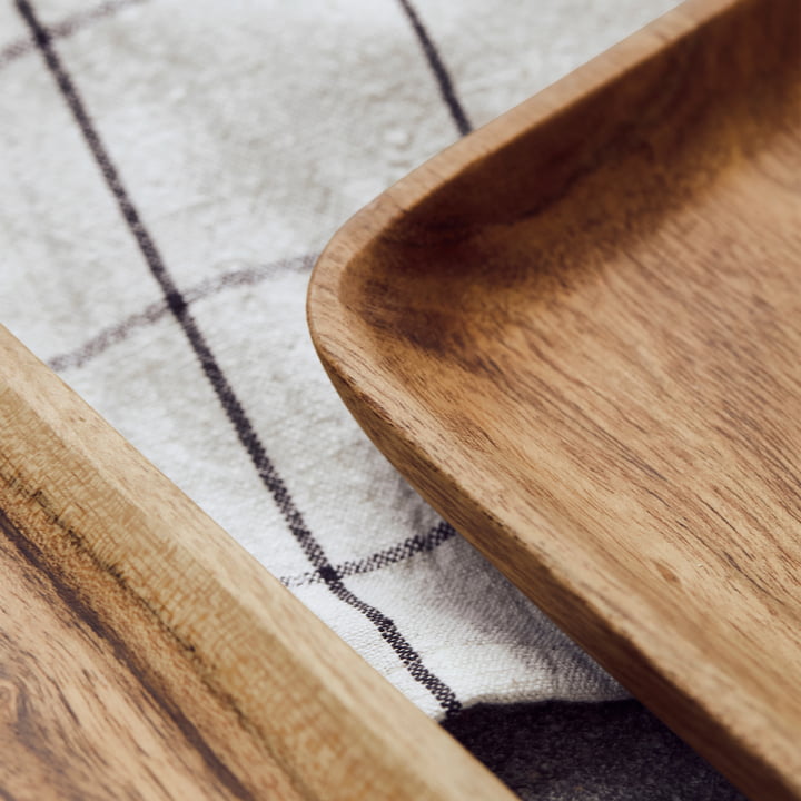 House Doctor - Wood Tablett, Akazie