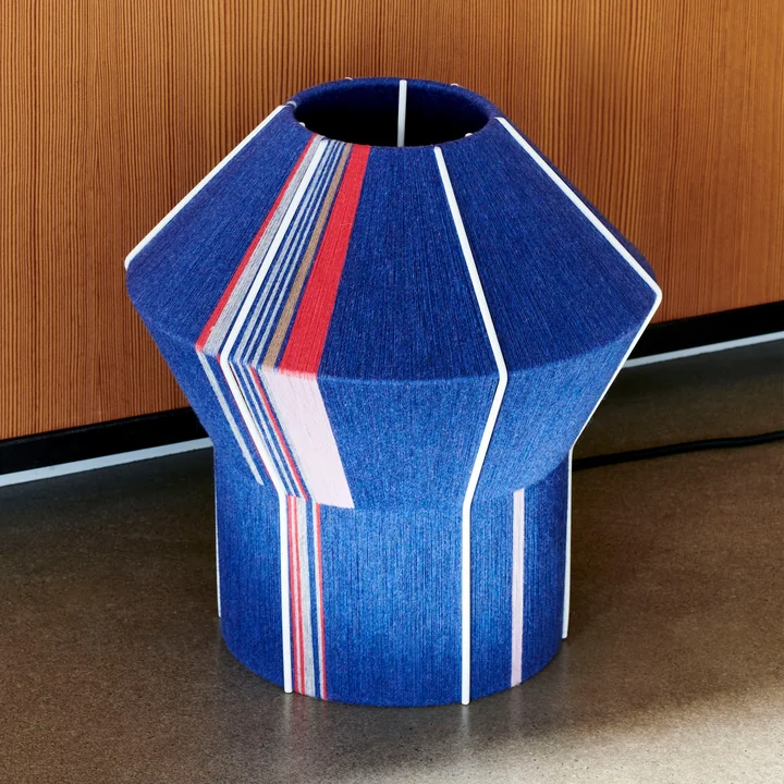 HAY - Bonbon Lampenschirm Ø 31 x H 34 cm, petit bleu