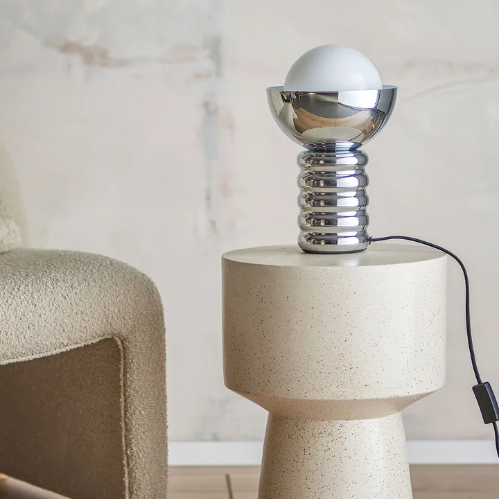 Spike Tischleuchte, silber von Bloomingville