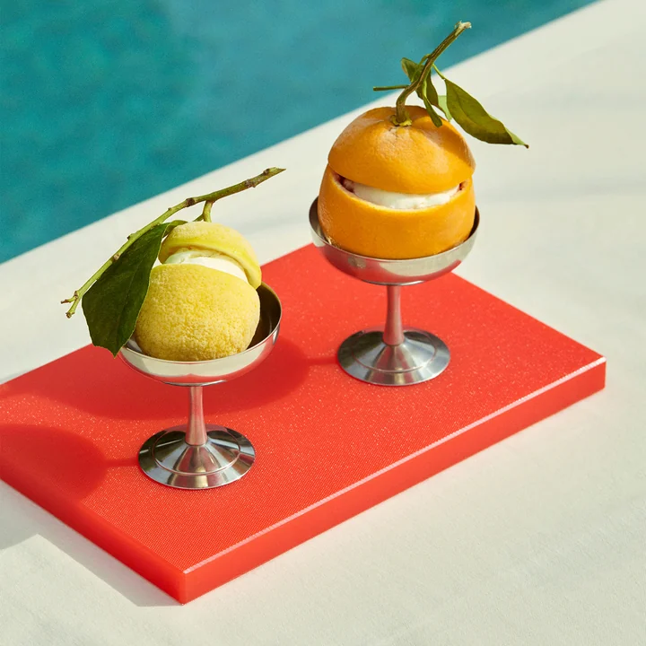 HAY - Slice Schneidebrett M, rot