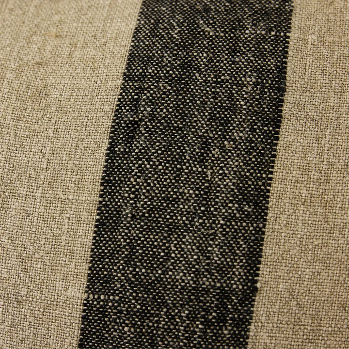 Hkliving - Bayside Leinen-Kissen, 60 x 40 cm, braun / beige