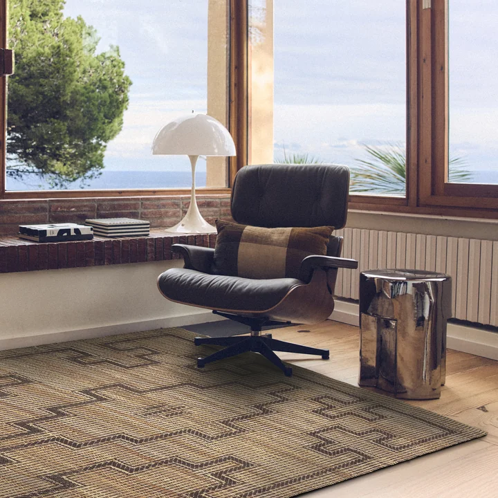 HKliving - Tuareg Jute-Teppich, 200 x 300 cm, braun