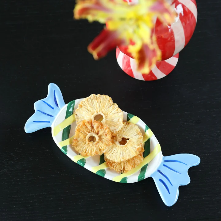 &klevering - Goody Servierteller M, mehrfarbig