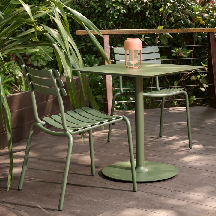 HOUE - Alua Outdoor Dining Stuhl, olive green