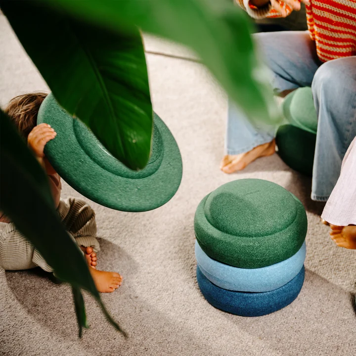 Stapelstein® - Original + Board, Waters & Greens Set (7 tlg.)