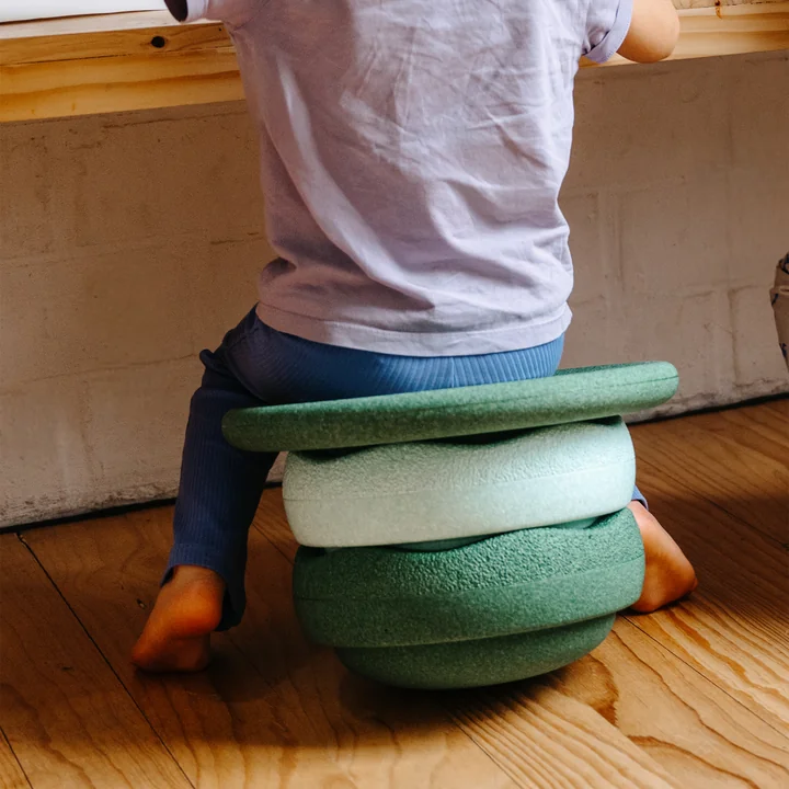 Stapelstein® - Original + Board, Greens Set