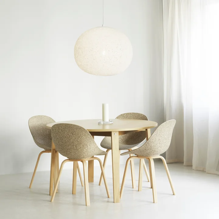 Normann Copenhagen - Act Pendelleuchte Ø 60 cm, weiss