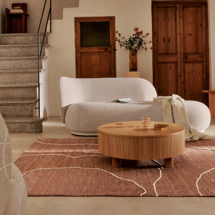 Ferm Living - Olles Aufbewahrungstisch, Eiche natur