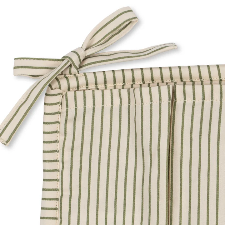 Konges Sløjd - Betttaschen gesteppt, tea stripe