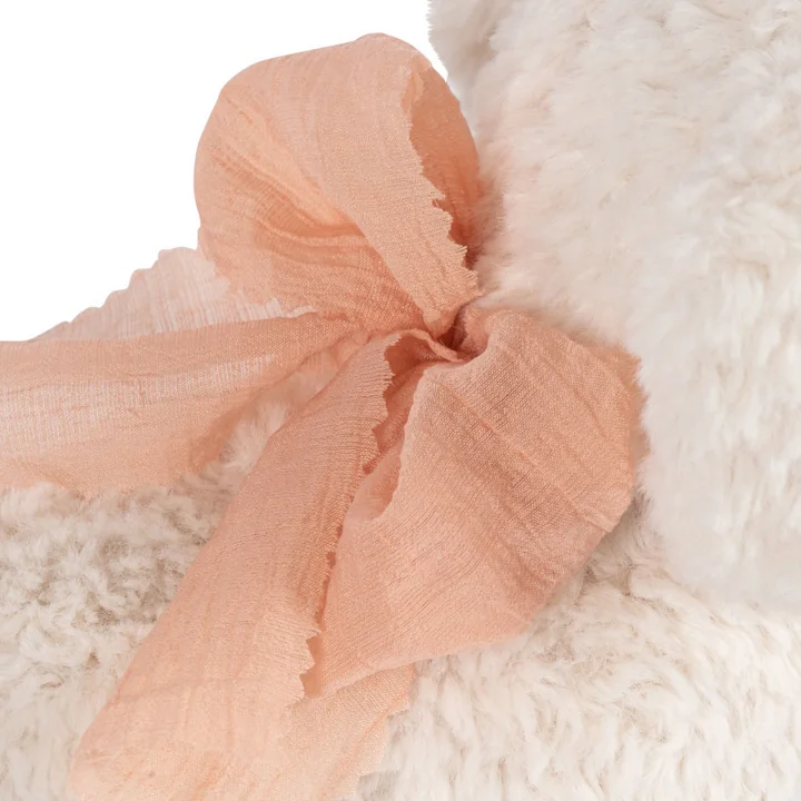 Konges Sløjd - Madeleine Kuscheltier mit Körbchen, Welpe, fiola